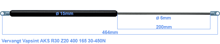 Vapsint AKS R30 Z20 400 165